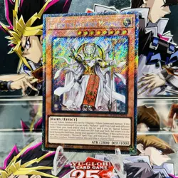 Yugioh Ehther the Heavenly Monarch RA04-EN018 Platinum Secret Rare 1st Near Mint - Image 1