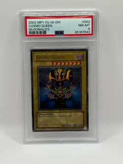 2002 Yugioh Cosmo Queen MP1-002 McDonalds Promo - PSA 8 NM-MT - Image 1