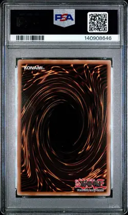 2005 Yu-Gi-Oh! Panther Warrior CT2 Limited Edition Secret Rare PSA 9 - Image 2