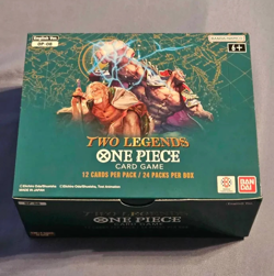 One Piece Two Legends OP08 Booster Box UNSEALED English [NO SHRINK WRAP] MINT - Image 1