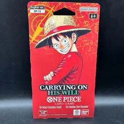 Carry On His Will OP13 Sleeved Booster Pack One Piece TCG English - Image 1