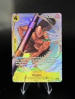 One Piece TCG Wyper (Parallel) OP08-110 Two Legends Foil - Image 2