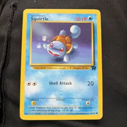 Squirtle 68/82 Team Rocket Non Holo Pokemon Card LP combined shipping - Image 1