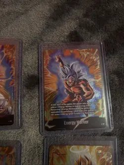 Dragon Ball Super Card Game 2nd Anniversary Energy Marker SET OF 5 - Image 4