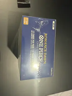One Piece Card Game Romance Dawn OP-01 Booster Box Sealed - English White Bottom - Image 2