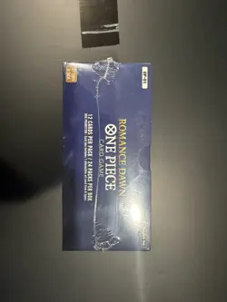 One Piece Card Game Romance Dawn OP-01 Booster Box Sealed - English White Bottom - Image 3