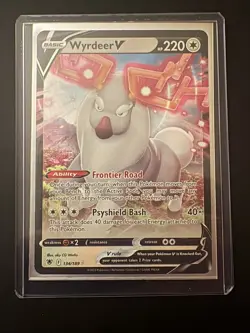 Wyrdeer V 134/189 Astral Radiance Ultra Rare Pokemon Card NM - Image 1