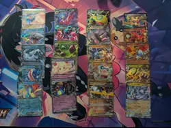 Pokemon Cards - 20 Assorted EX Lot Various Sets, Sleeved NM - Image 1
