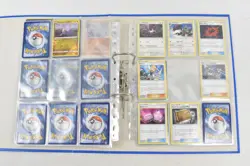 Pokemon Card Collection Binder X2 Goomy Noibat Trainer Holo Rare Assorted - Image 1