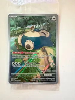 Snorlax - 051 (Pokemon Center Exclusive) 051 Sv: Scarlet & Violet Promo Cards... - Image 3