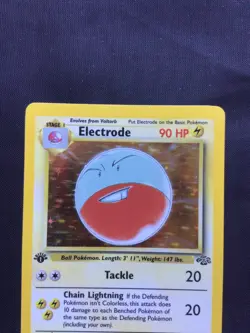 Pokemon Cards: Jungle 1st Edition Rare Holo: Electrode 2/64 - Image 2