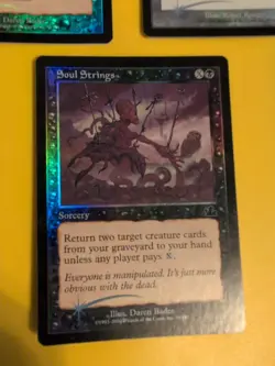 Soul Strings x2 & Sword Dancer MTG OLD BORDER FOIL 3 CARD. PROPHECY JUNE 2000 - Image 2