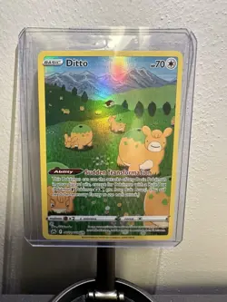 Pokemon Ditto GG22/GG70 Crown Zenith Galarian Gallery Ultra Rare Holo Card - Image 1