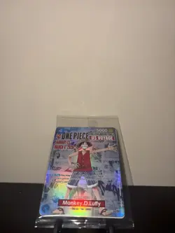 Monkey.D.Luffy (055) (College Basketball US Voyage) P-055 One Piece Card SEALED - Image 4