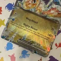 Pokemon TCG Obsidian Flames Dragonite EX Holo Card 159/197 - Image 2
