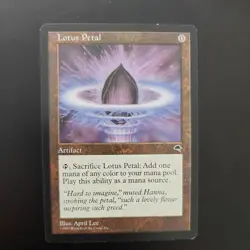 Magic the Gathering MTG card: Lotus Petal Tempest - Image 1