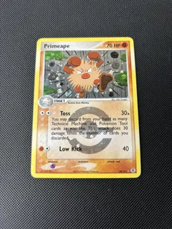 Pokemon Card Fire Red & Leaf Green Reverse Holo Primeape 28/112 TCG - Image 2