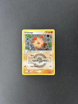 Pokemon Card Fire Red & Leaf Green Reverse Holo Primeape 28/112 TCG - Image 3