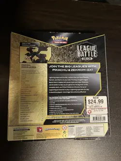 Pokemon League Battle Deck Pikachu & Zekrom-GX 60 Cards English 1/10 Chance - Image 2
