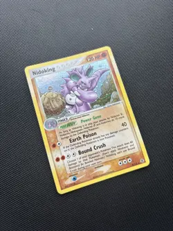 Pokemon Card Fire Red & Leaf Green Holo Nidoking 8/112 TCG - Image 4