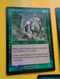 Root Cage,Rib Cage Spider,Silt Crawler MTG 3 CARD OLD BORDER FOIL CARD.PROPHECY. - Image 5