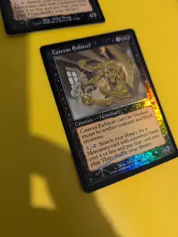 Cateran Enforcer x2 Mercenary Mercadian Masques. FOIL. Magic the Gathering Card. - Image 3