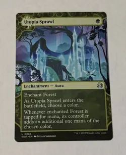 MTG Utopia Sprawl - Wilds Of Eldraine: Enchanting Tales NM - Image 1