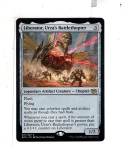 MTG SkeenAB Liberator Urza's Battlethopter from Brothers' War. NM. - Image 1