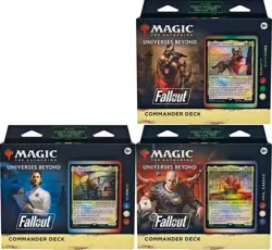 MtG Fallout Commander Deck-Hail Caesar, Science & Scrappy Survivors - NEW/SEALED - Image 1