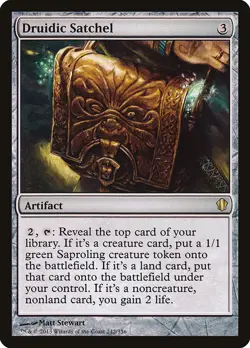 MTG Druidic Satchel ** Commander 2013 ** English (NM) - Image 1