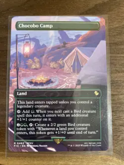 MTG Chocobo Camp (Borderless) [FINAL FANTASY Commander] Non Foil R0462 - Image 1