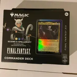 Final Fantasy Scions and Spellcraft Commander Deck Sealed Magic The Gathering - Image 1