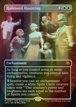MTG Hallowed Haunting Borderless Full Art Foil ** Special Guests ** English - Image 1