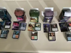 MTG 2022 Pioneer Challenger Deck Set Opened Never Played With 1 Standard Dimir - Image 1
