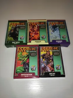 Mtg Magic The Gathering 7th Edition Decks Lot of 5 - Image 1