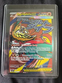 Pokemon TCG Mega Hawlucha EX 268/217 Full Art Secret Rare Mint Condition Rare - Image 1