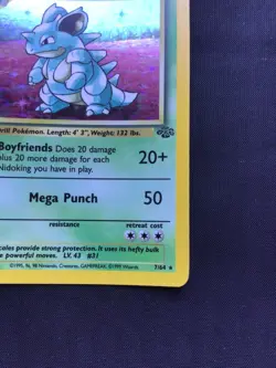 Pokemon Cards: Jungle 1st Edition Rare Holo: Nidoqueen 7/64 - Image 5