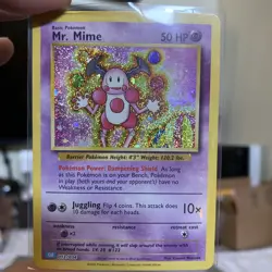 Mr. Mime 013/034 Classic Holo – 2023 Reprint – 50 HP – NM – Pokemon TCG - Image 1