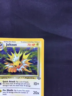 Pokemon Cards: Jungle Rare Holo: Jolteon 4/64 - Image 4