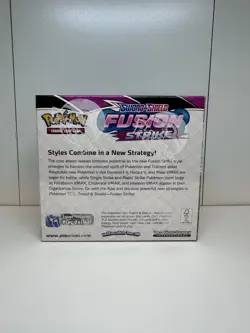 Pokemon Sword & Shield Fusion Strike Sealed Booster Box With Acrylic Case - Image 4