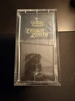 Pokemon TCG Crown Zenith Elite Trainer Box New Sealed With Acrylic Case - Image 4
