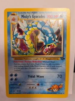Pokemon TCG Misty's Gyarados Gym Challenge 13/132 Holo Rare - Image 1