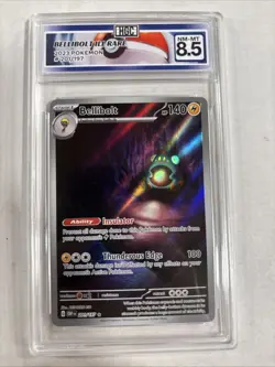 2023 Pokemon Bellibolt Illustration Rare #201 HGC 8.5 (sb4) - Image 1