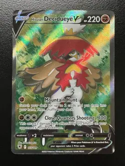 Pokemon TCG - Hisuian Decidueye V - Astral Radiance 173/189 Full Art Holo - Image 1
