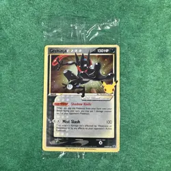 Greninja Gold Star - SWSH144 - Celebrations Black Star Promo - Pokemon Sealed - Image 1