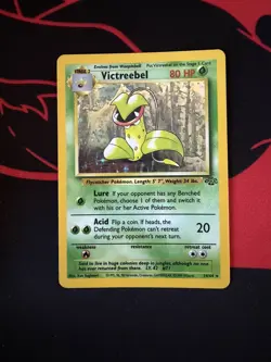 Vintage Pokemon Jungle Victreebel 14/64 Holo Rare LP WOTC 1999 - Image 1