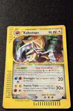 Pokemon SKYRIDGE - #150/144 Kabutops Crystal - Holo - ITALIANO - SWIRL - Image 4