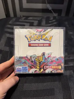 Lost Origin Booster Box Sealed Pokemon Sword & Shield 2022 With Protective Case 820650860553 - Image 1