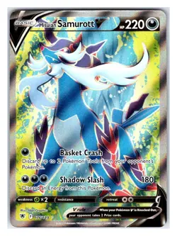 Pokemon TCG - Hisuian Samurott V (Full Art) - SWSH10: Astral Radiance 176/189 Ul - Image 1