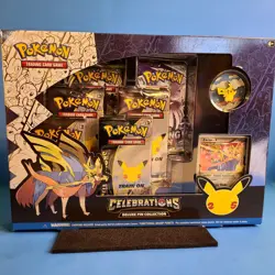 Pokemon Celebrations 25th Anniversary Deluxe Pin Collection Box Zacian SEALED - Image 1